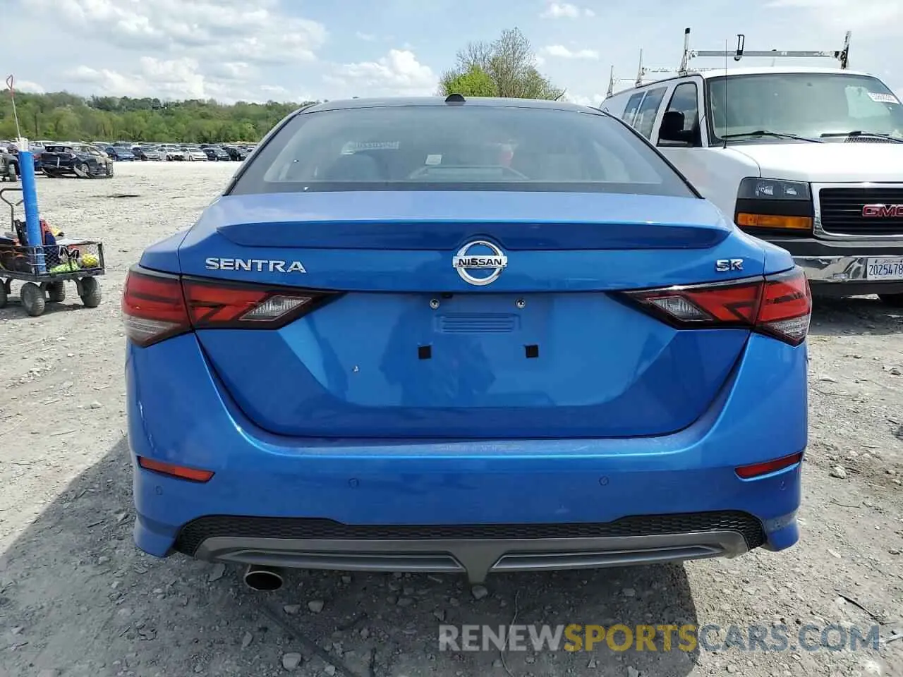 6 fotografías del automóvil dañado 3N1AB8DV8MY316828 NISSAN SENTRA 2021
