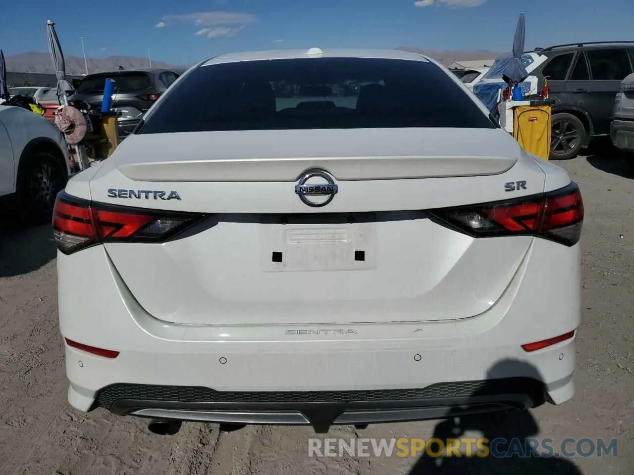 6 fotografías del automóvil dañado 3N1AB8DV8MY321690 NISSAN SENTRA 2021