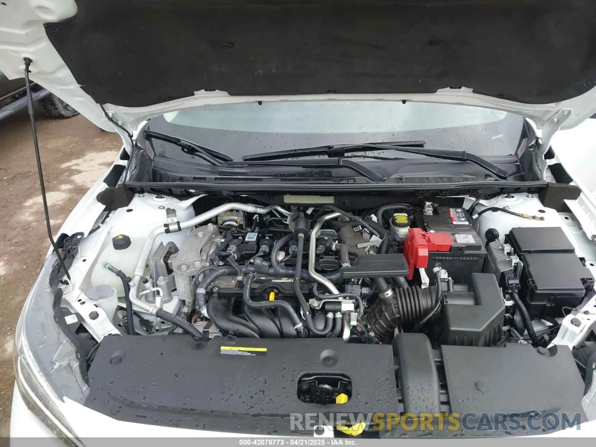 10 fotografías del automóvil dañado 3N1AB8DV9MY208332 NISSAN SENTRA 2021