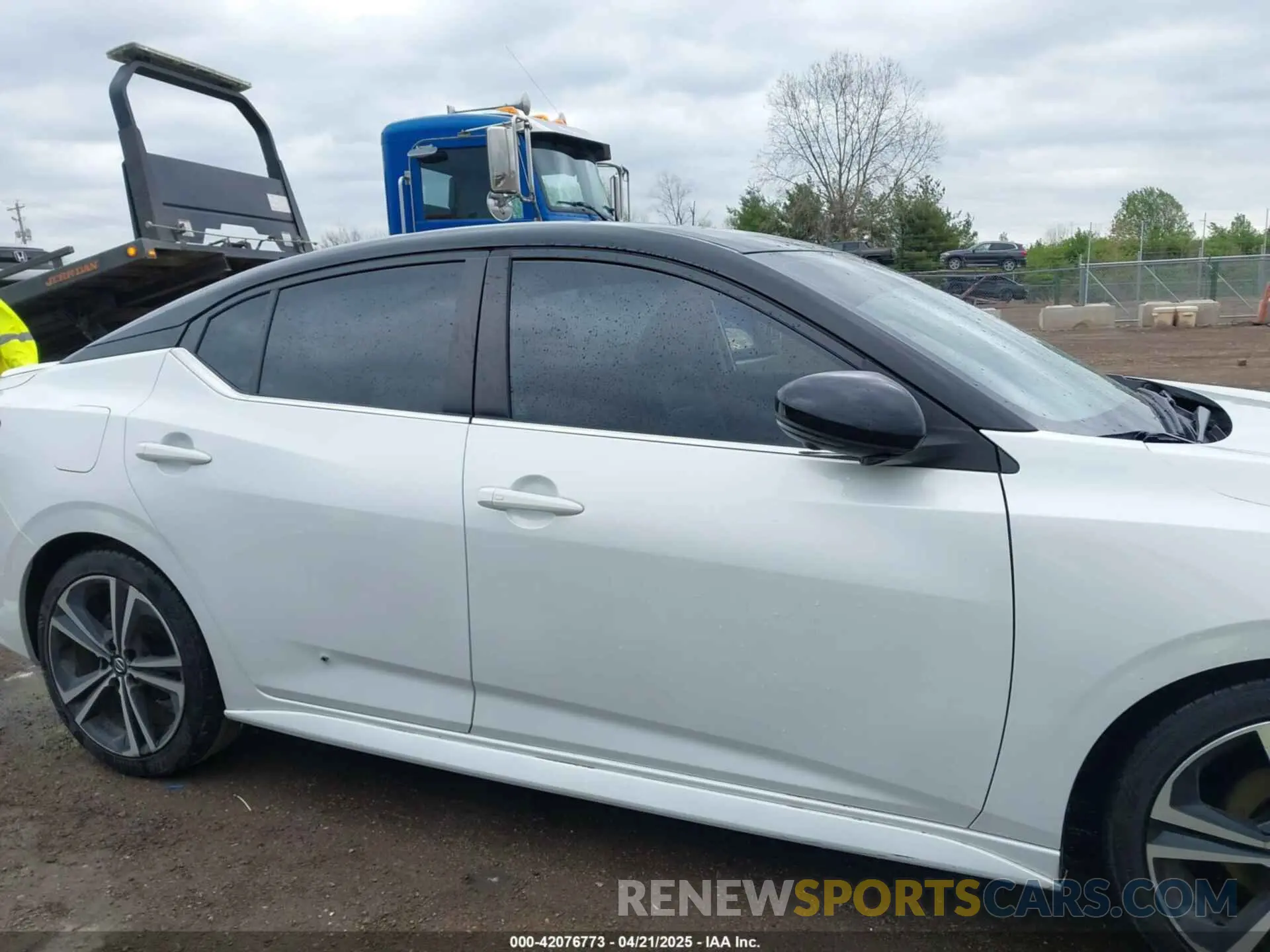 13 fotografías del automóvil dañado 3N1AB8DV9MY208332 NISSAN SENTRA 2021