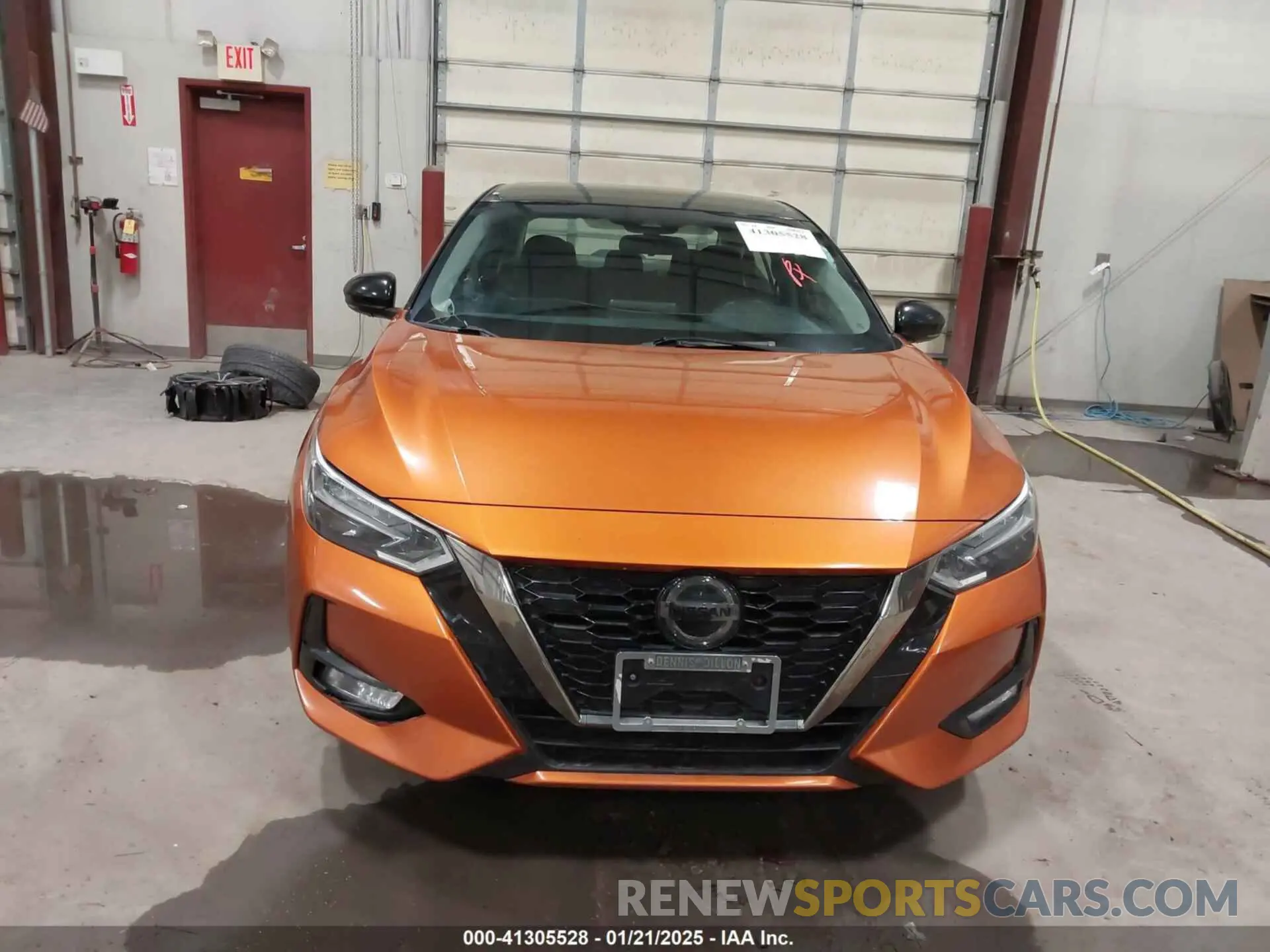13 fotografías del automóvil dañado 3N1AB8DV9MY209903 NISSAN SENTRA 2021