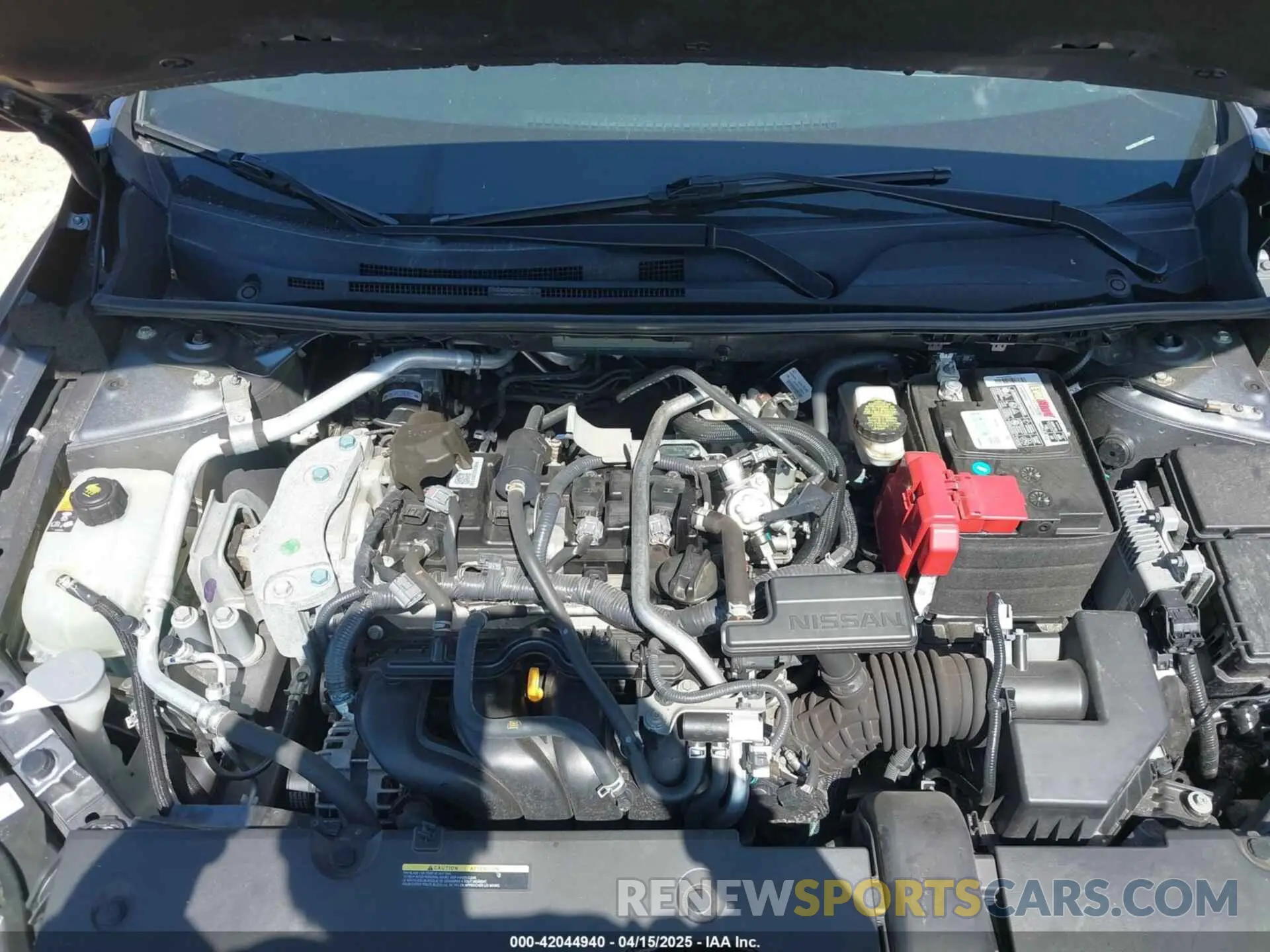 10 fotografías del automóvil dañado 3N1AB8DV9MY210842 NISSAN SENTRA 2021