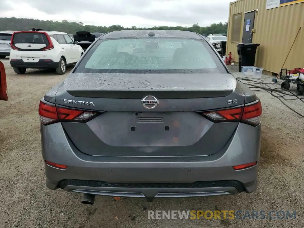 6 fotografías del automóvil dañado 3N1AB8DV9MY229827 NISSAN SENTRA 2021