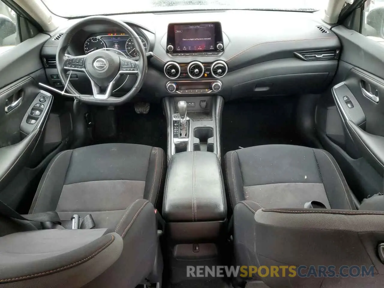 8 fotografías del automóvil dañado 3N1AB8DV9MY229827 NISSAN SENTRA 2021