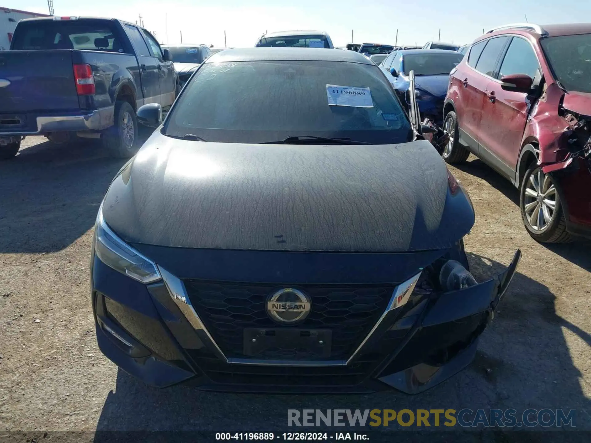 13 fotografías del automóvil dañado 3N1AB8DV9MY279093 NISSAN SENTRA 2021