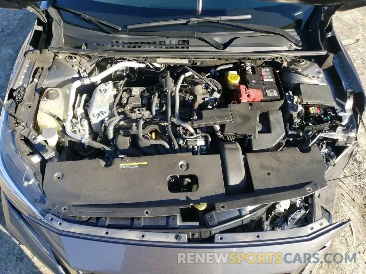 12 fotografías del automóvil dañado 3N1AB8DV9MY330639 NISSAN SENTRA 2021