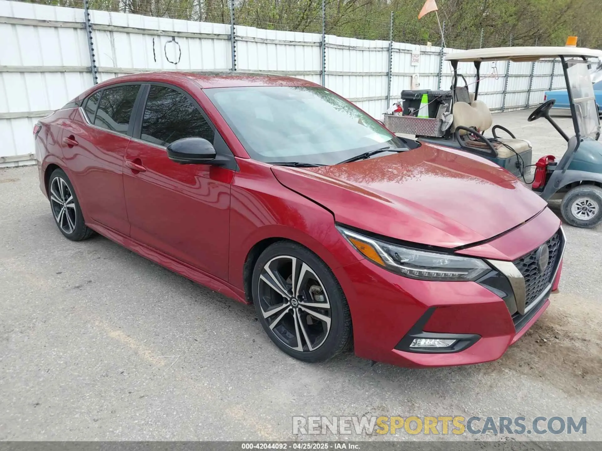 1 fotografías del automóvil dañado 3N1AB8DVXMY206346 NISSAN SENTRA 2021