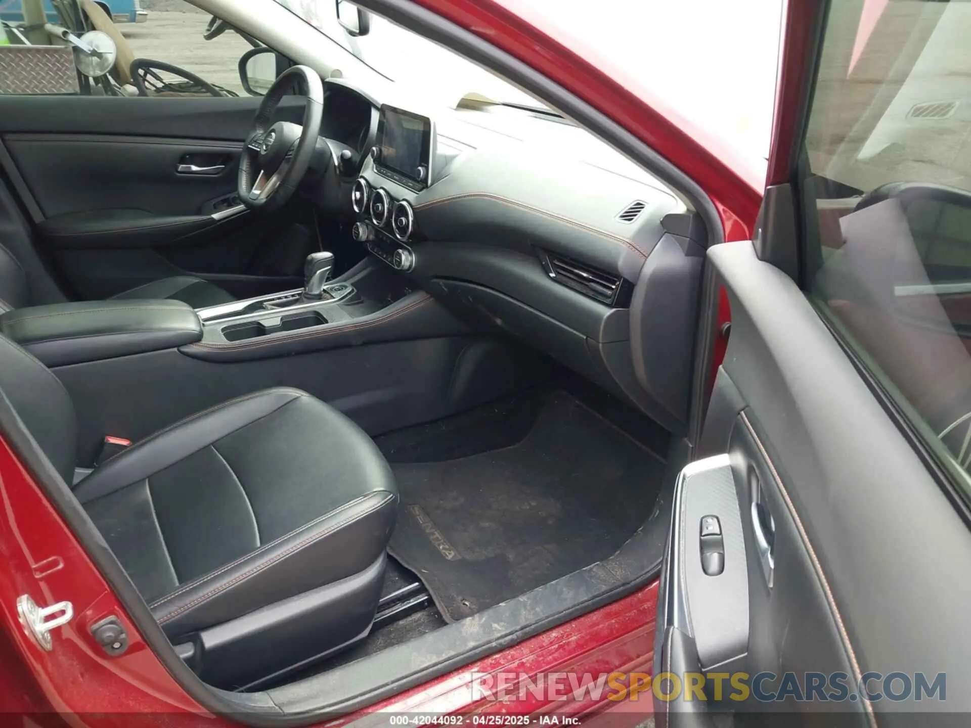 5 fotografías del automóvil dañado 3N1AB8DVXMY206346 NISSAN SENTRA 2021