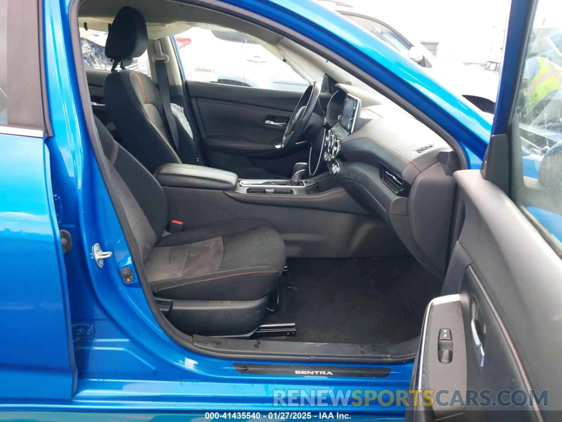 5 fotografías del automóvil dañado 3N1AB8DVXMY227391 NISSAN SENTRA 2021