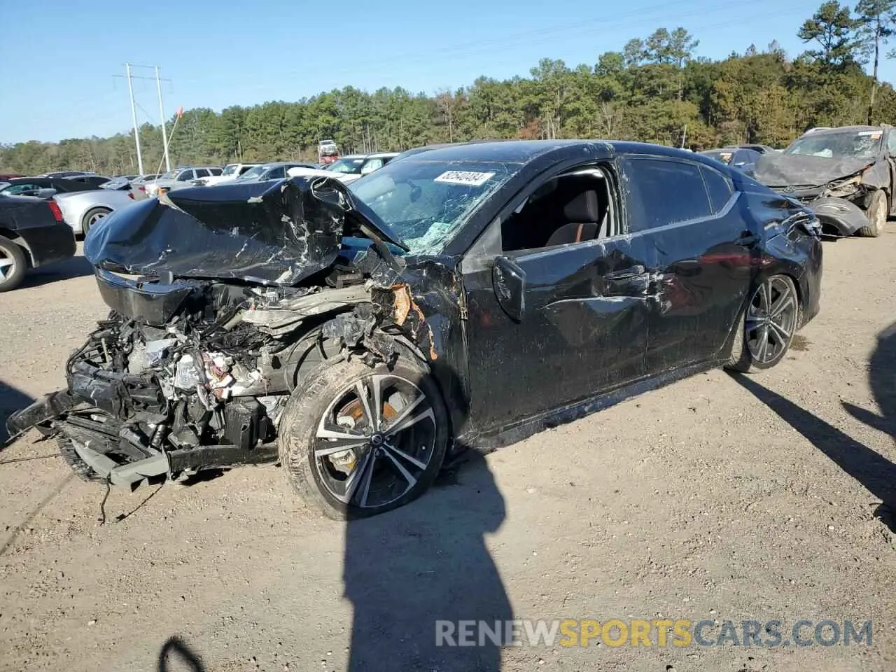 1 fotografías del automóvil dañado 3N1AB8DVXMY229710 NISSAN SENTRA 2021