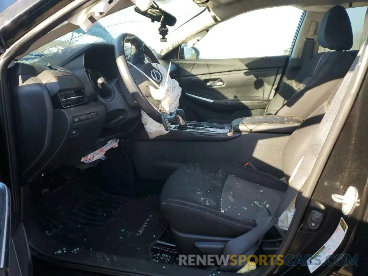 7 fotografías del automóvil dañado 3N1AB8DVXMY229710 NISSAN SENTRA 2021