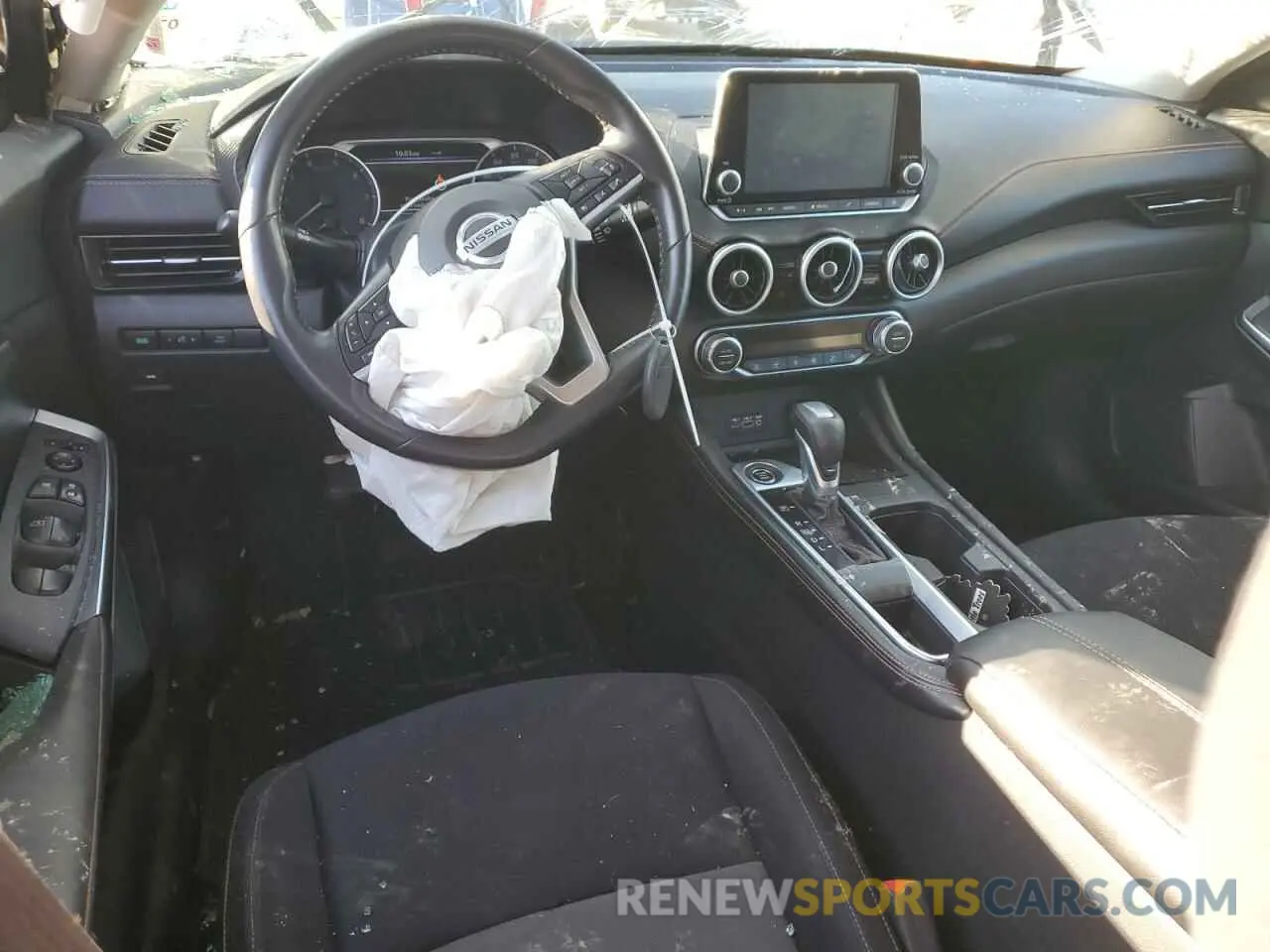 8 fotografías del automóvil dañado 3N1AB8DVXMY229710 NISSAN SENTRA 2021