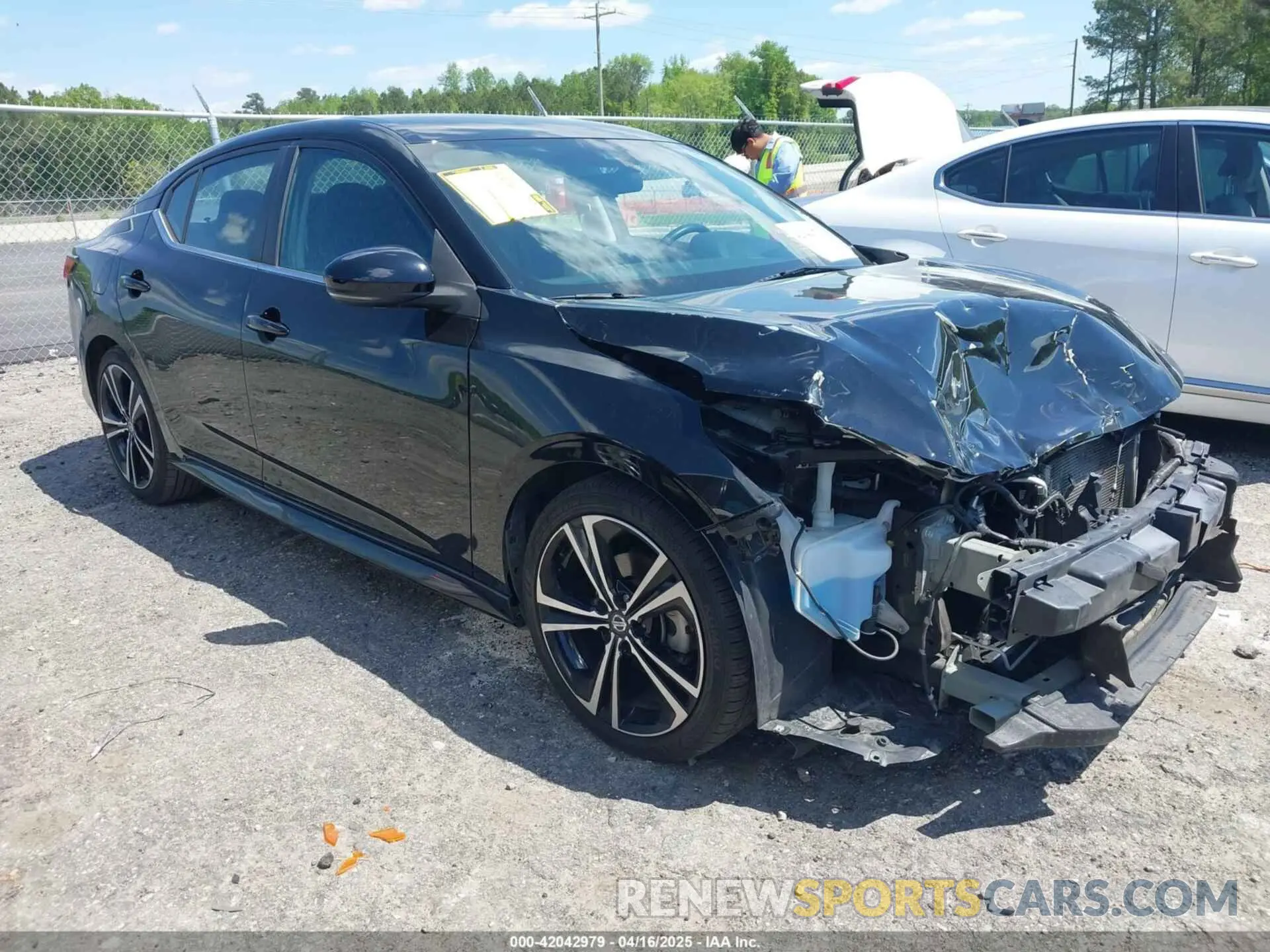 1 fotografías del automóvil dañado 3N1AB8DVXMY238486 NISSAN SENTRA 2021