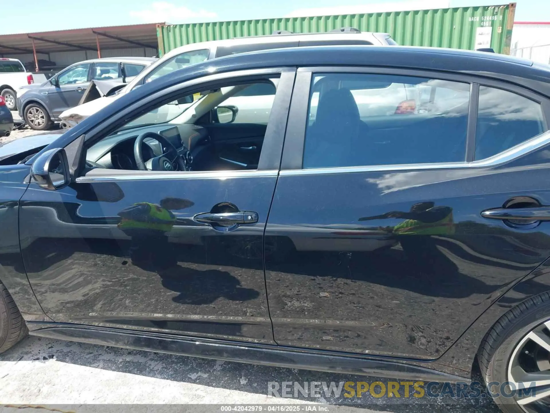 15 fotografías del automóvil dañado 3N1AB8DVXMY238486 NISSAN SENTRA 2021