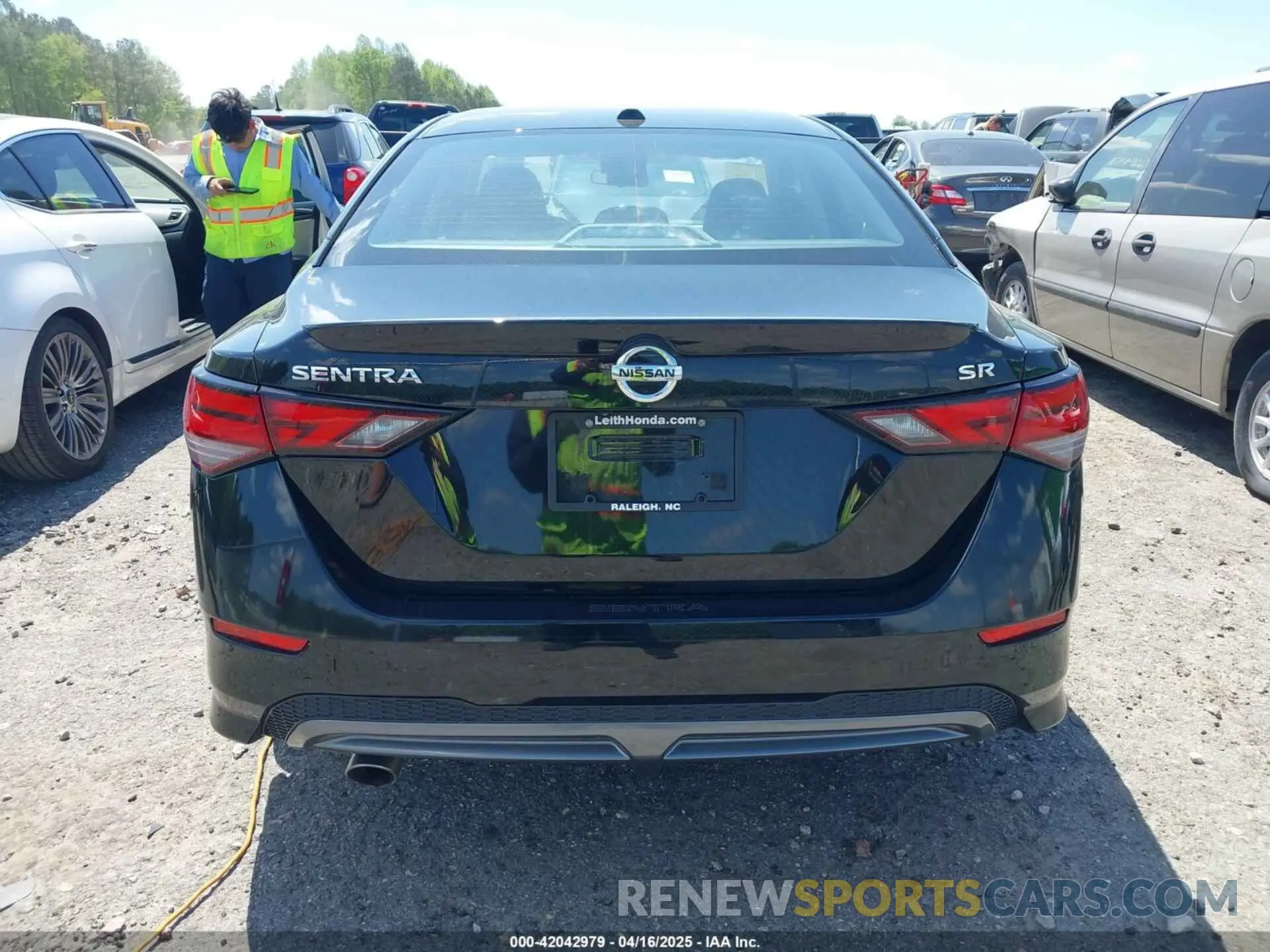 17 fotografías del automóvil dañado 3N1AB8DVXMY238486 NISSAN SENTRA 2021