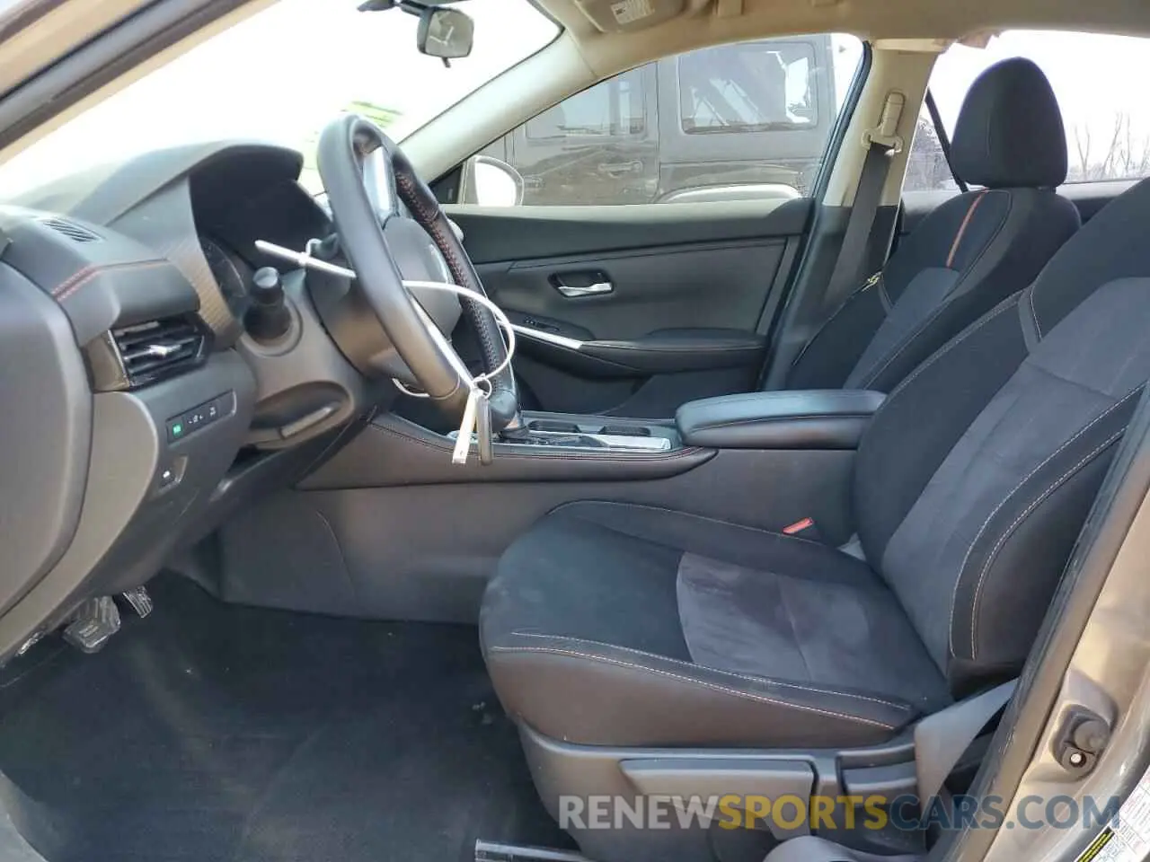 7 fotografías del automóvil dañado 3N1AB8DVXMY242179 NISSAN SENTRA 2021