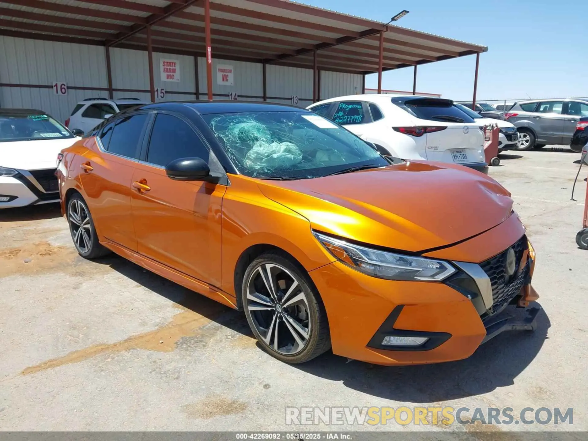 1 fotografías del automóvil dañado 3N1AB8DVXMY266451 NISSAN SENTRA 2021