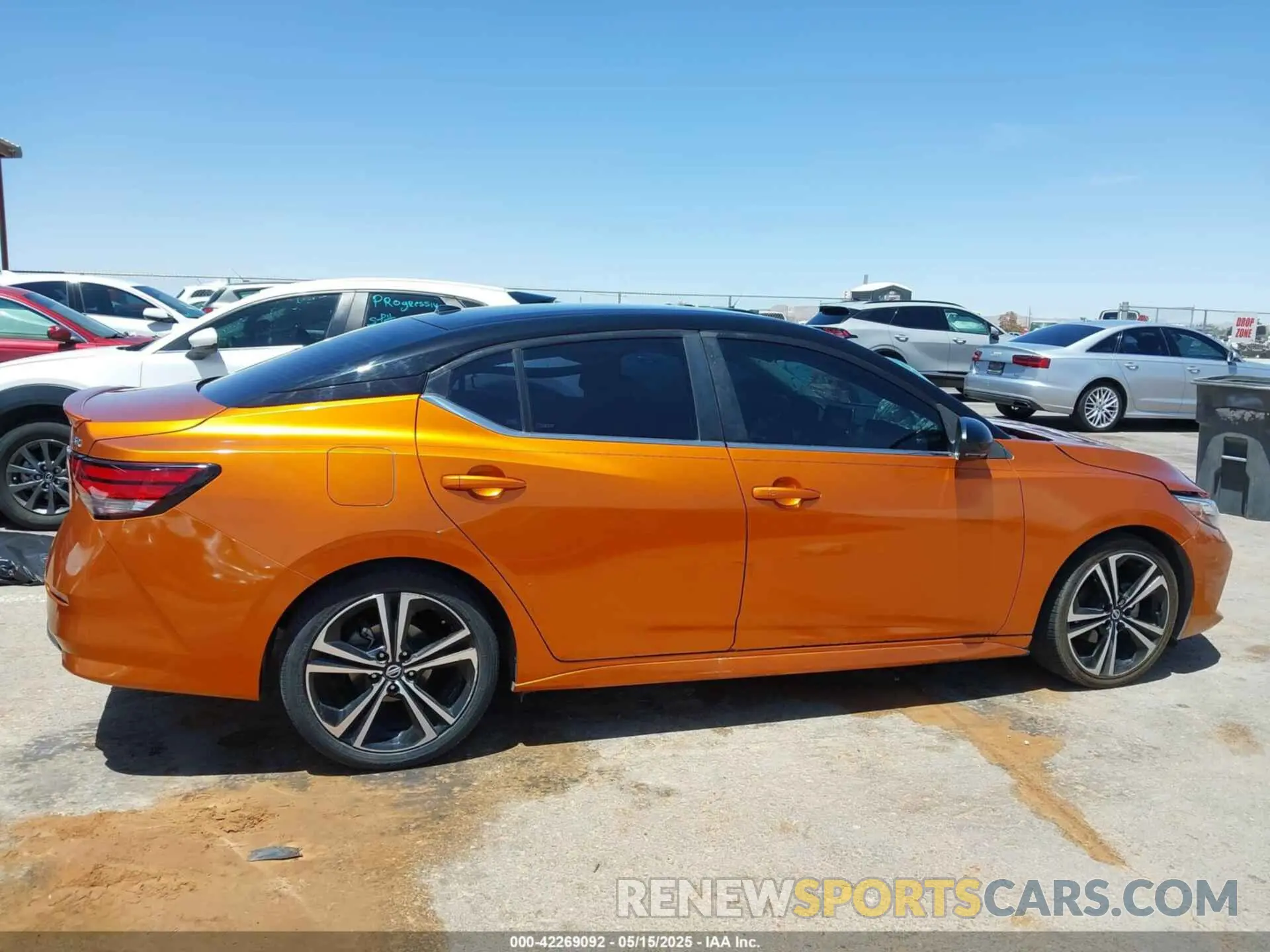13 fotografías del automóvil dañado 3N1AB8DVXMY266451 NISSAN SENTRA 2021