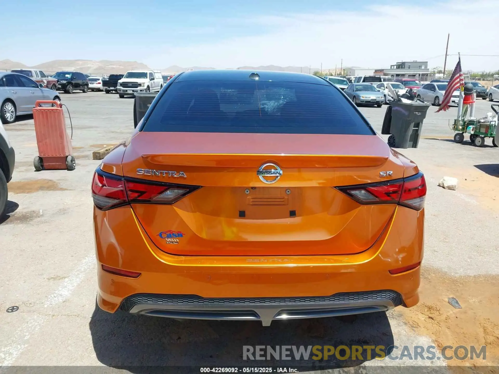 16 fotografías del automóvil dañado 3N1AB8DVXMY266451 NISSAN SENTRA 2021
