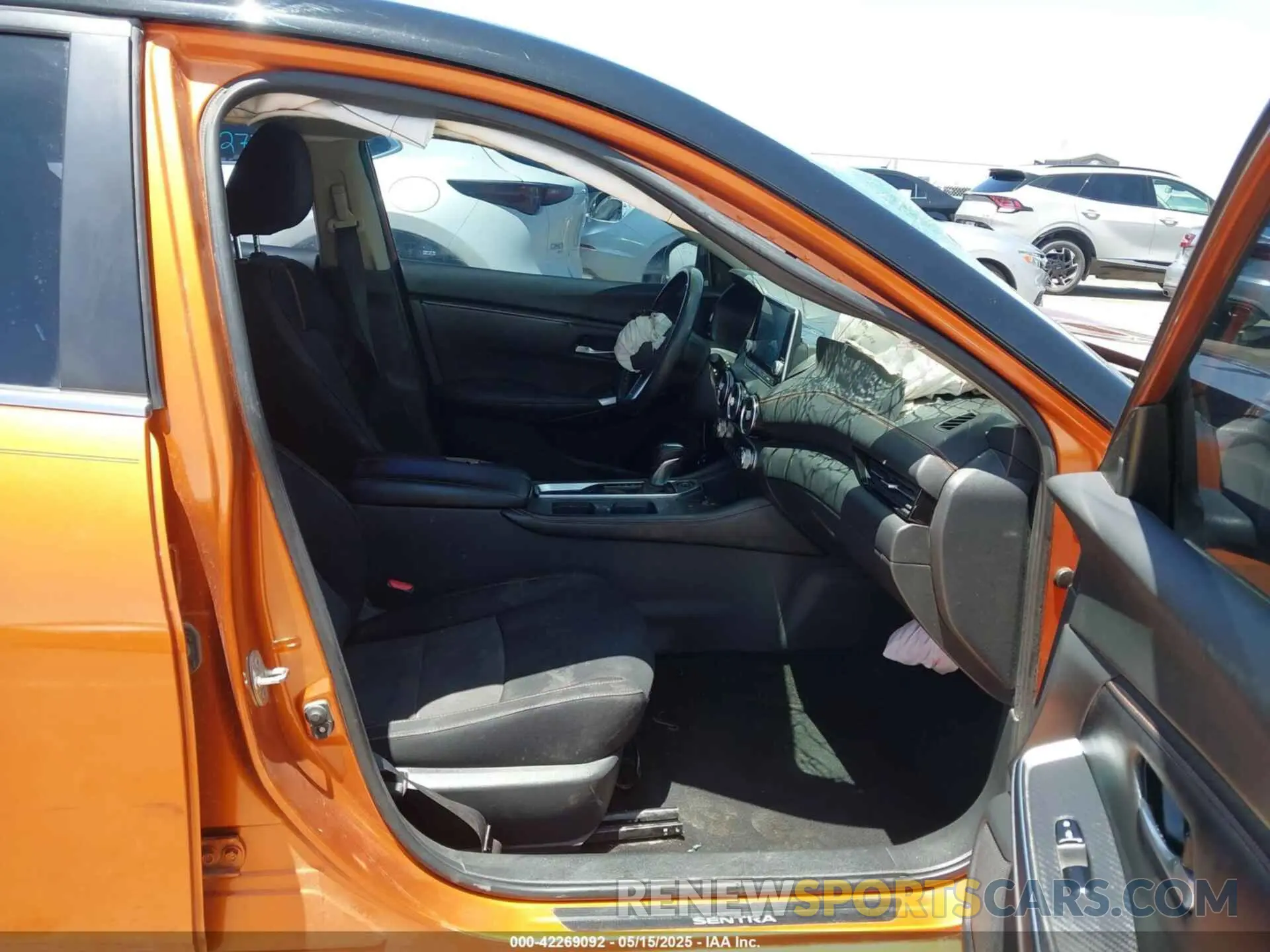 5 fotografías del automóvil dañado 3N1AB8DVXMY266451 NISSAN SENTRA 2021