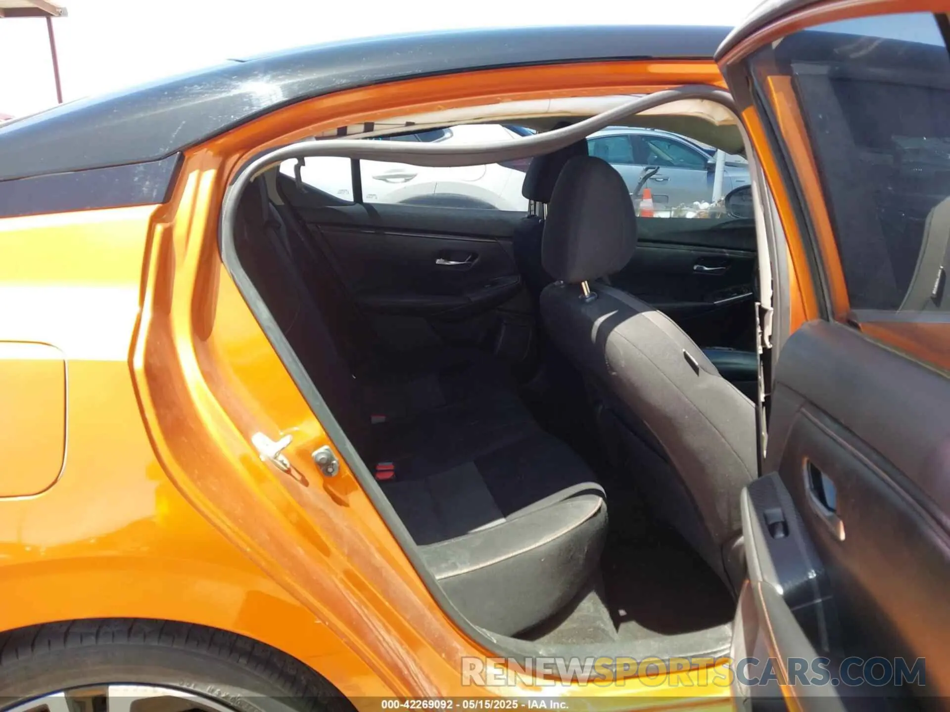 8 fotografías del automóvil dañado 3N1AB8DVXMY266451 NISSAN SENTRA 2021