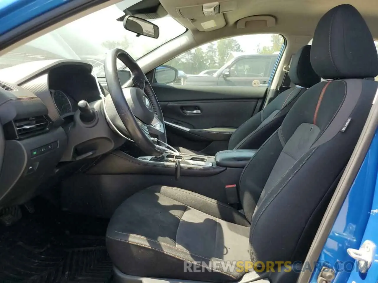 7 fotografías del automóvil dañado 3N1AB8DVXMY282827 NISSAN SENTRA 2021
