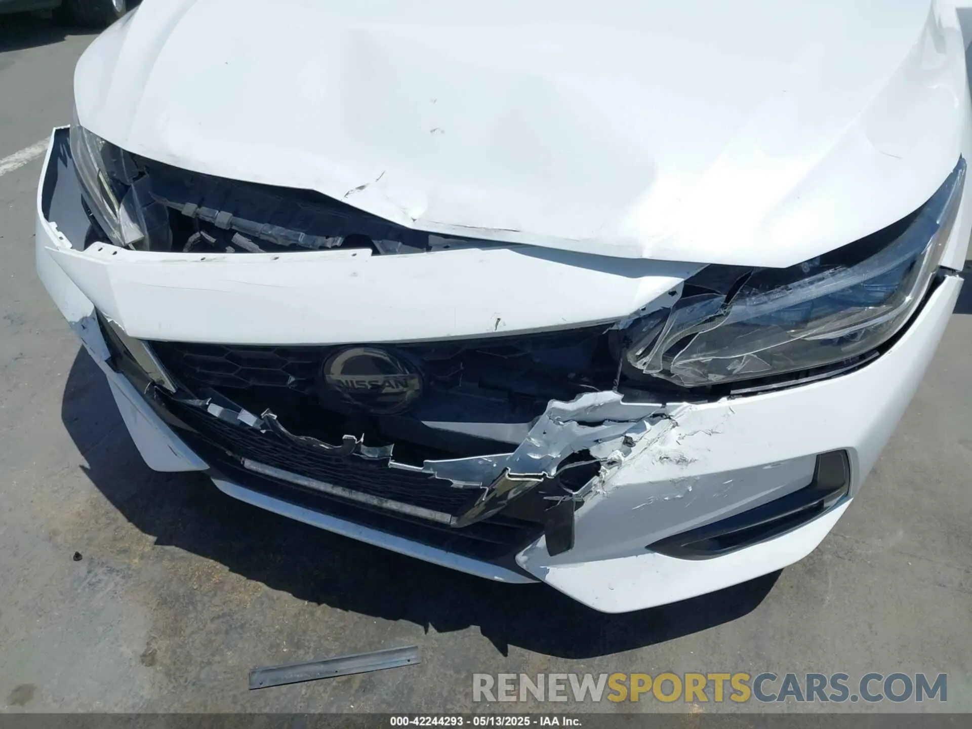 6 fotografías del automóvil dañado 3N1AB8DVXMY291897 NISSAN SENTRA 2021