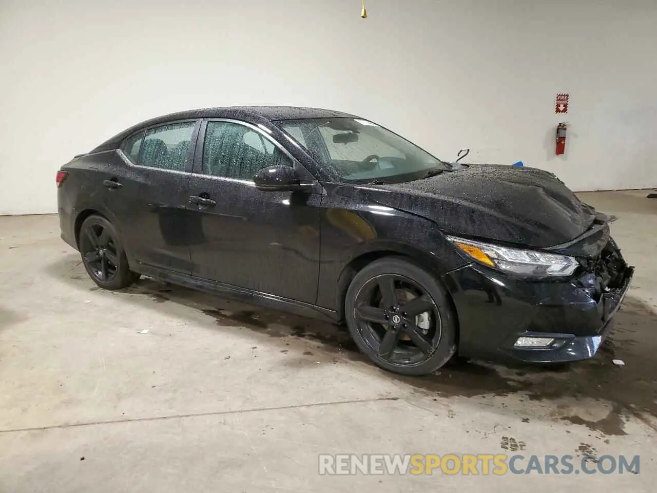 4 fotografías del automóvil dañado 3N1AB8DVXMY312330 NISSAN SENTRA 2021