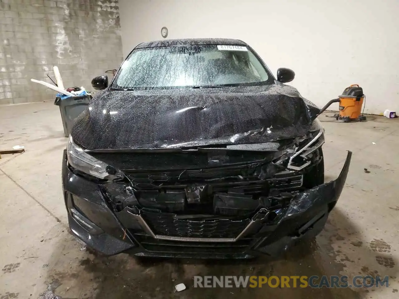 5 fotografías del automóvil dañado 3N1AB8DVXMY312330 NISSAN SENTRA 2021