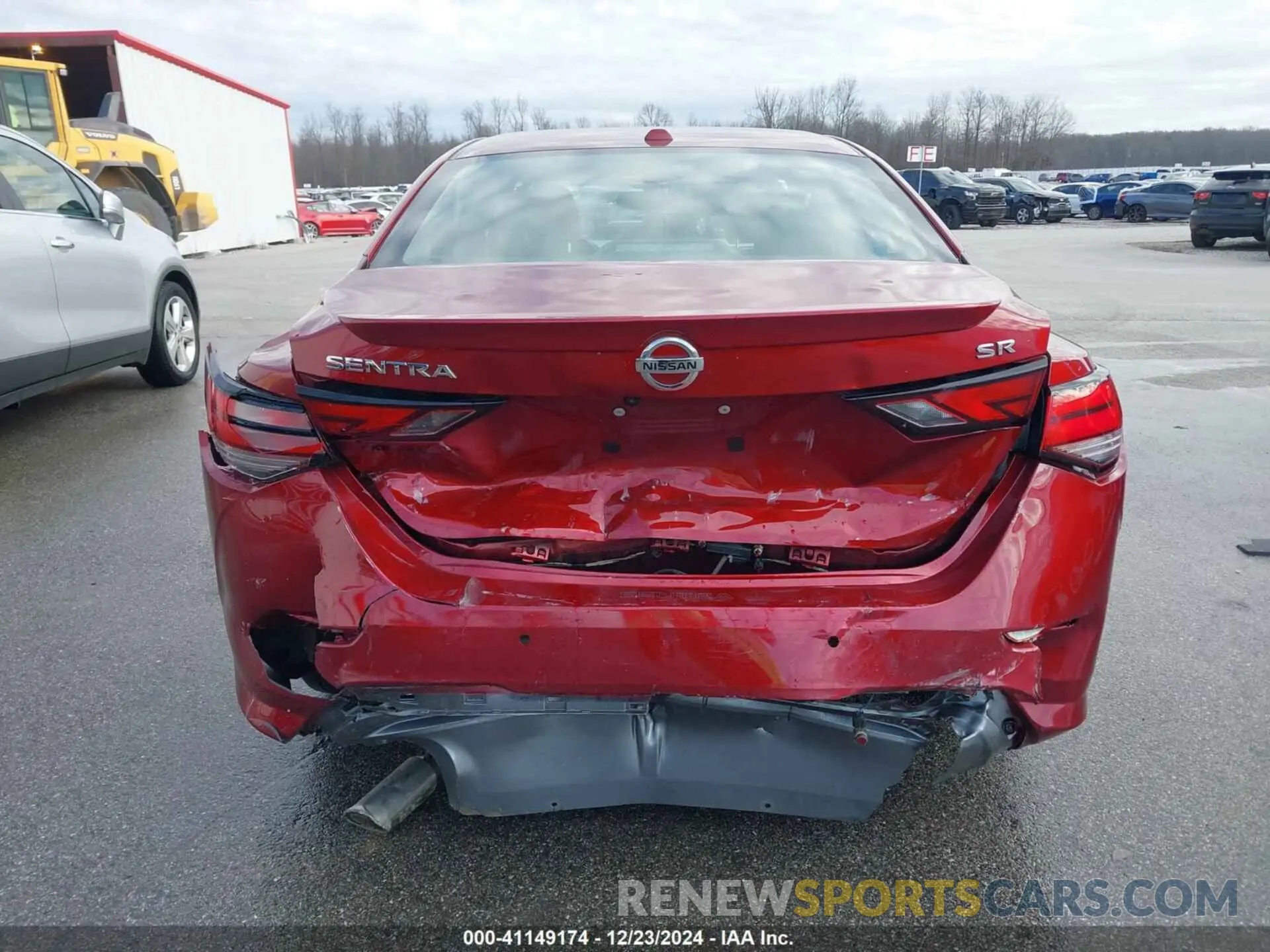 17 fotografías del automóvil dañado 3N1AB8DVXMY326342 NISSAN SENTRA 2021