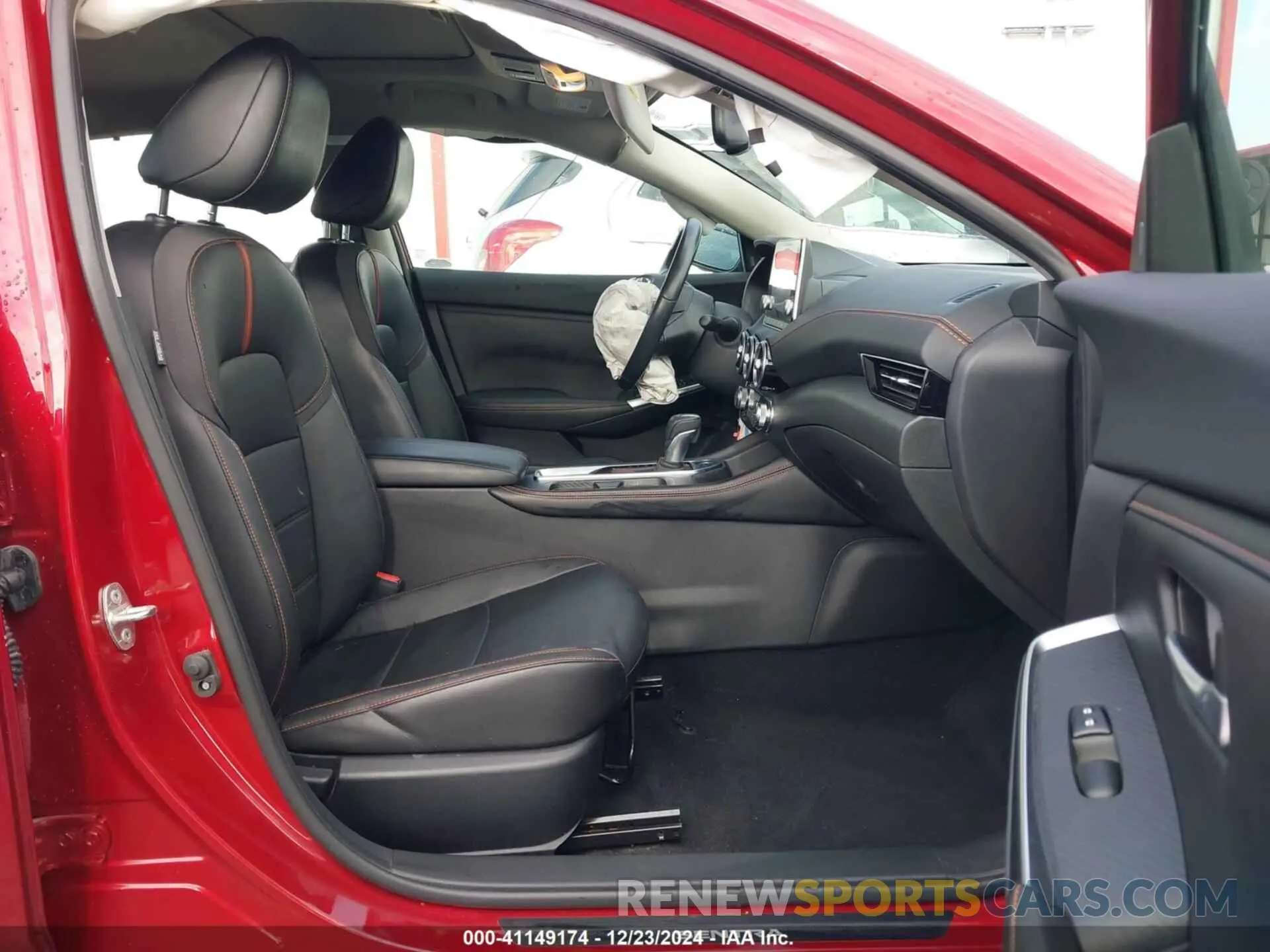 5 fotografías del automóvil dañado 3N1AB8DVXMY326342 NISSAN SENTRA 2021