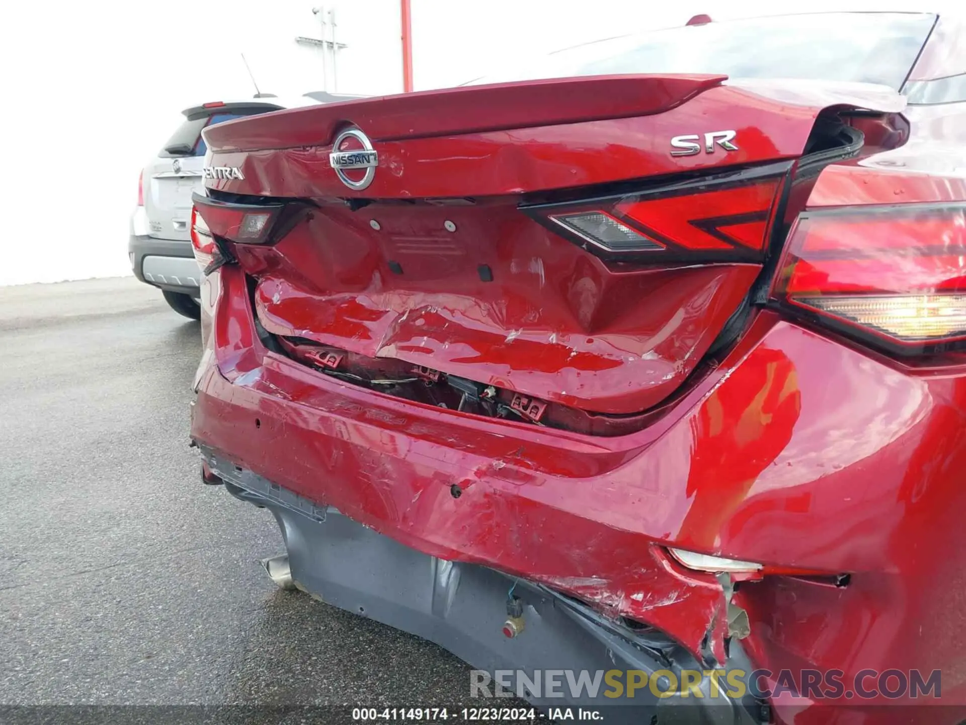 6 fotografías del automóvil dañado 3N1AB8DVXMY326342 NISSAN SENTRA 2021