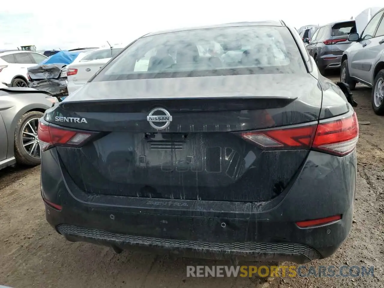 6 fotografías del automóvil dañado 3N1AB8BV0NY210359 NISSAN SENTRA 2022