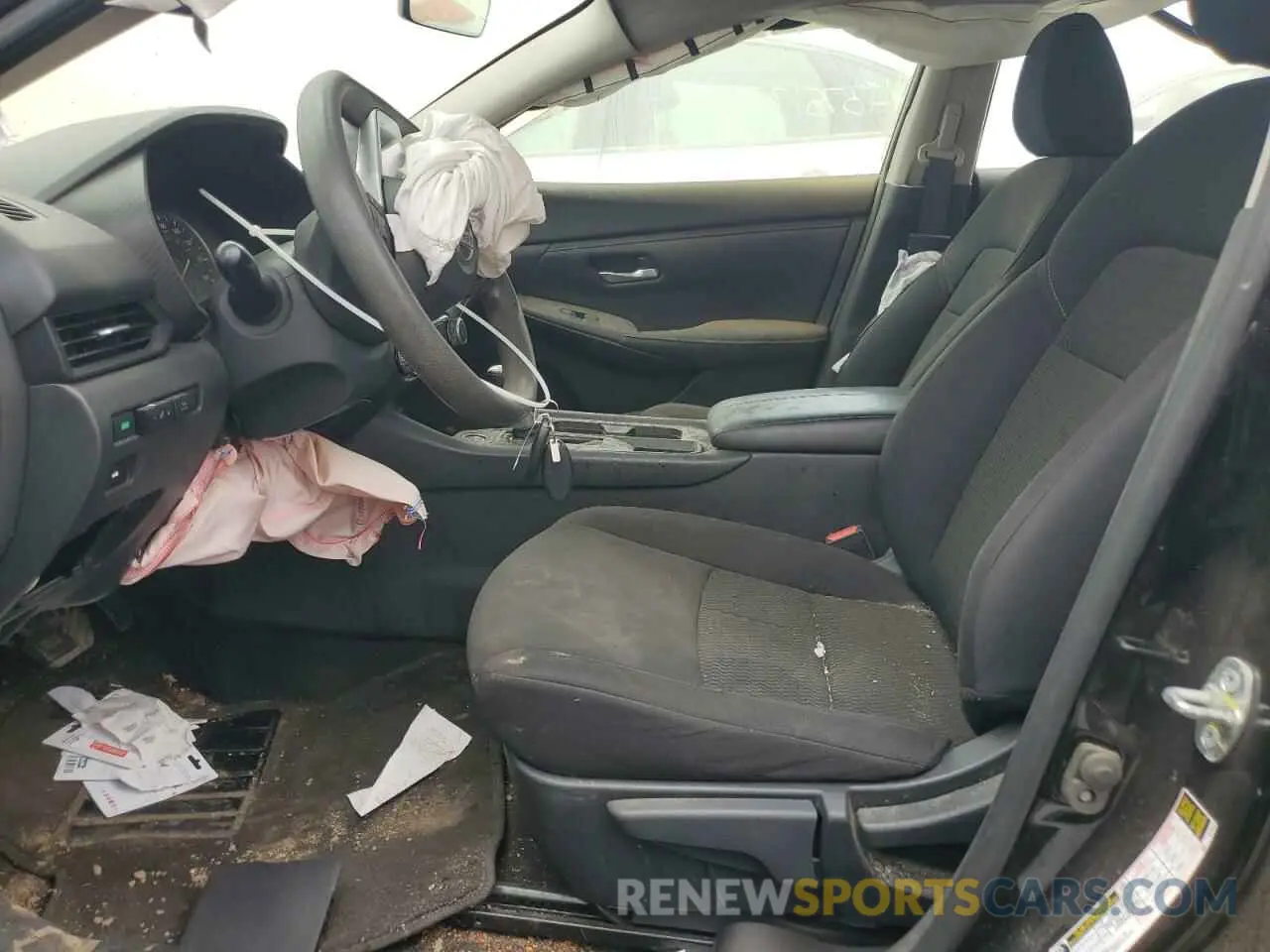 7 fotografías del automóvil dañado 3N1AB8BV0NY210359 NISSAN SENTRA 2022