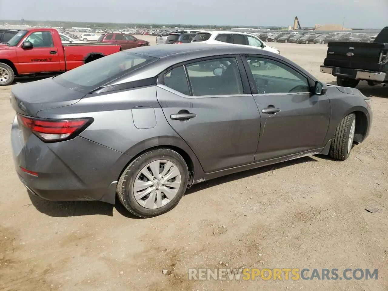 3 fotografías del automóvil dañado 3N1AB8BV0NY231082 NISSAN SENTRA 2022