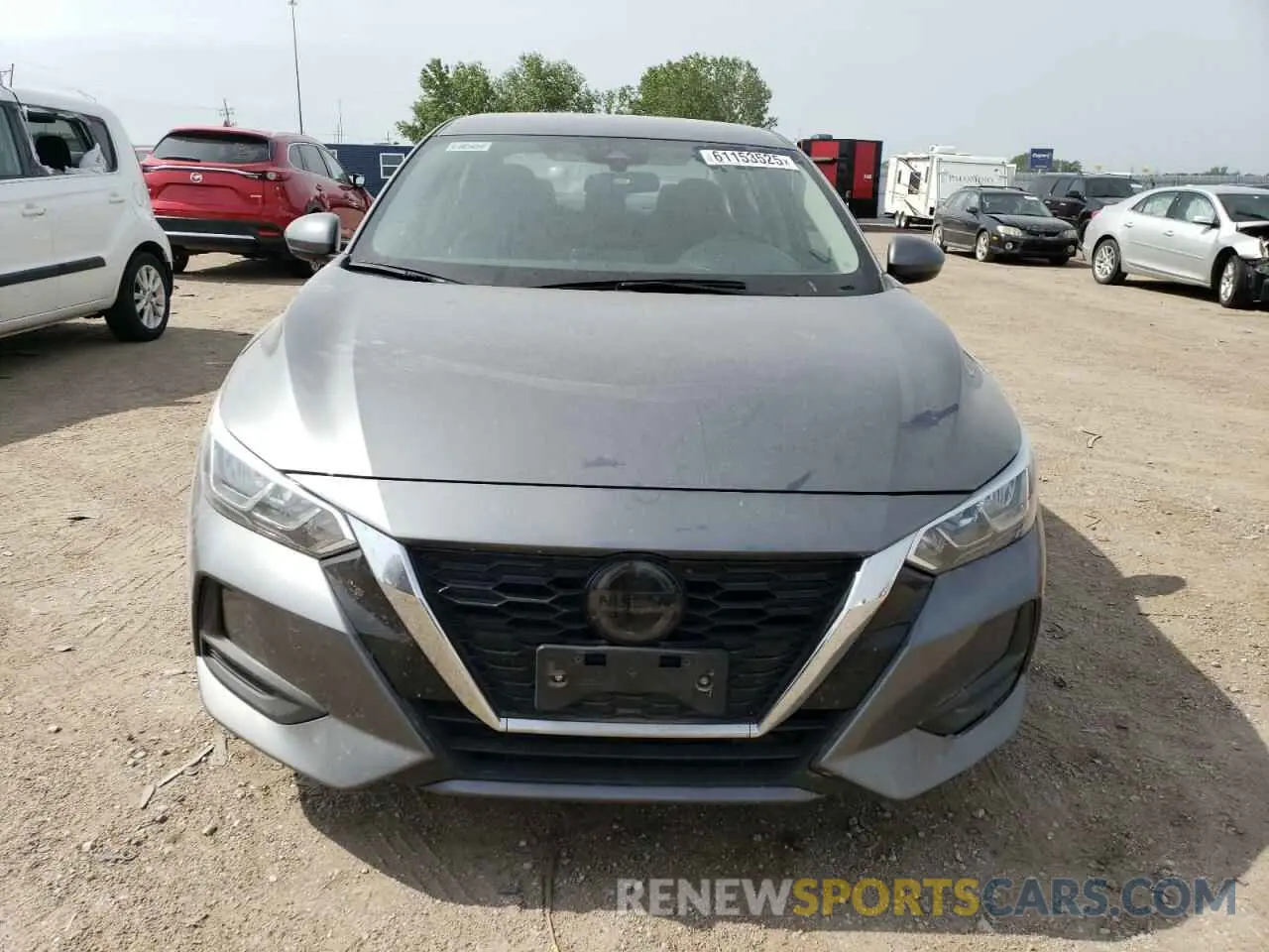 5 fotografías del automóvil dañado 3N1AB8BV0NY231082 NISSAN SENTRA 2022