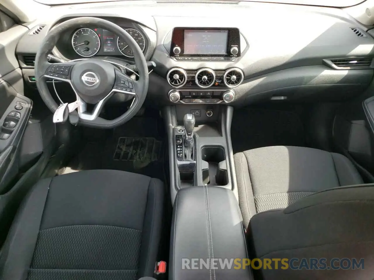 8 fotografías del automóvil dañado 3N1AB8BV0NY231082 NISSAN SENTRA 2022