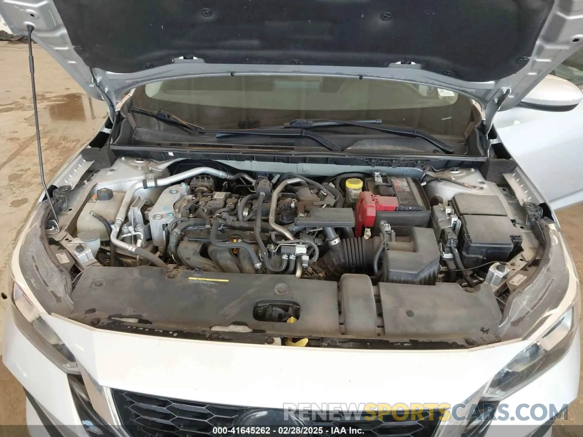 10 fotografías del automóvil dañado 3N1AB8BV0NY259819 NISSAN SENTRA 2022
