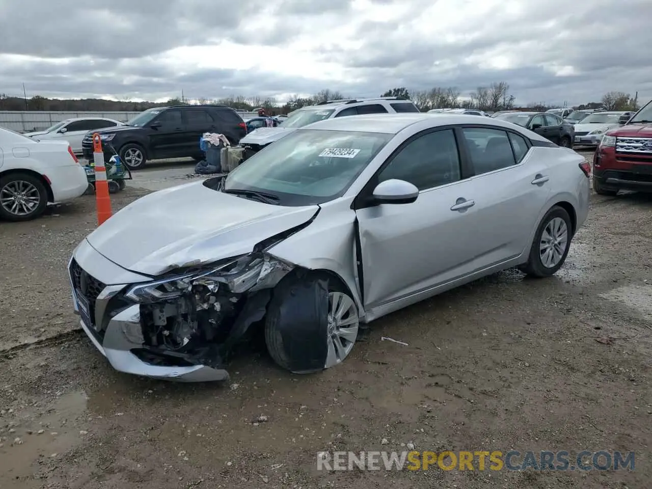 1 fotografías del automóvil dañado 3N1AB8BV0NY279102 NISSAN SENTRA 2022