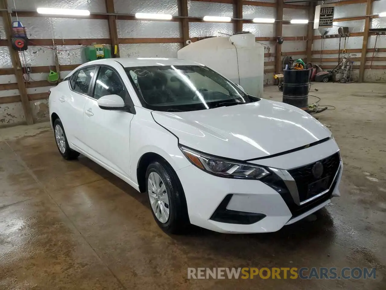 4 fotografías del automóvil dañado 3N1AB8BV0NY297180 NISSAN SENTRA 2022