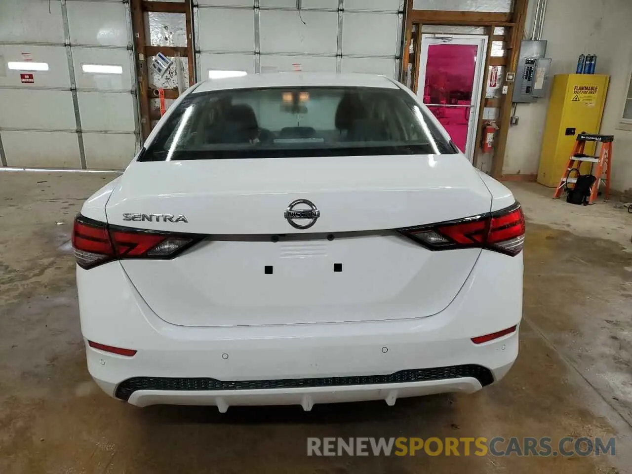 6 fotografías del automóvil dañado 3N1AB8BV0NY297180 NISSAN SENTRA 2022