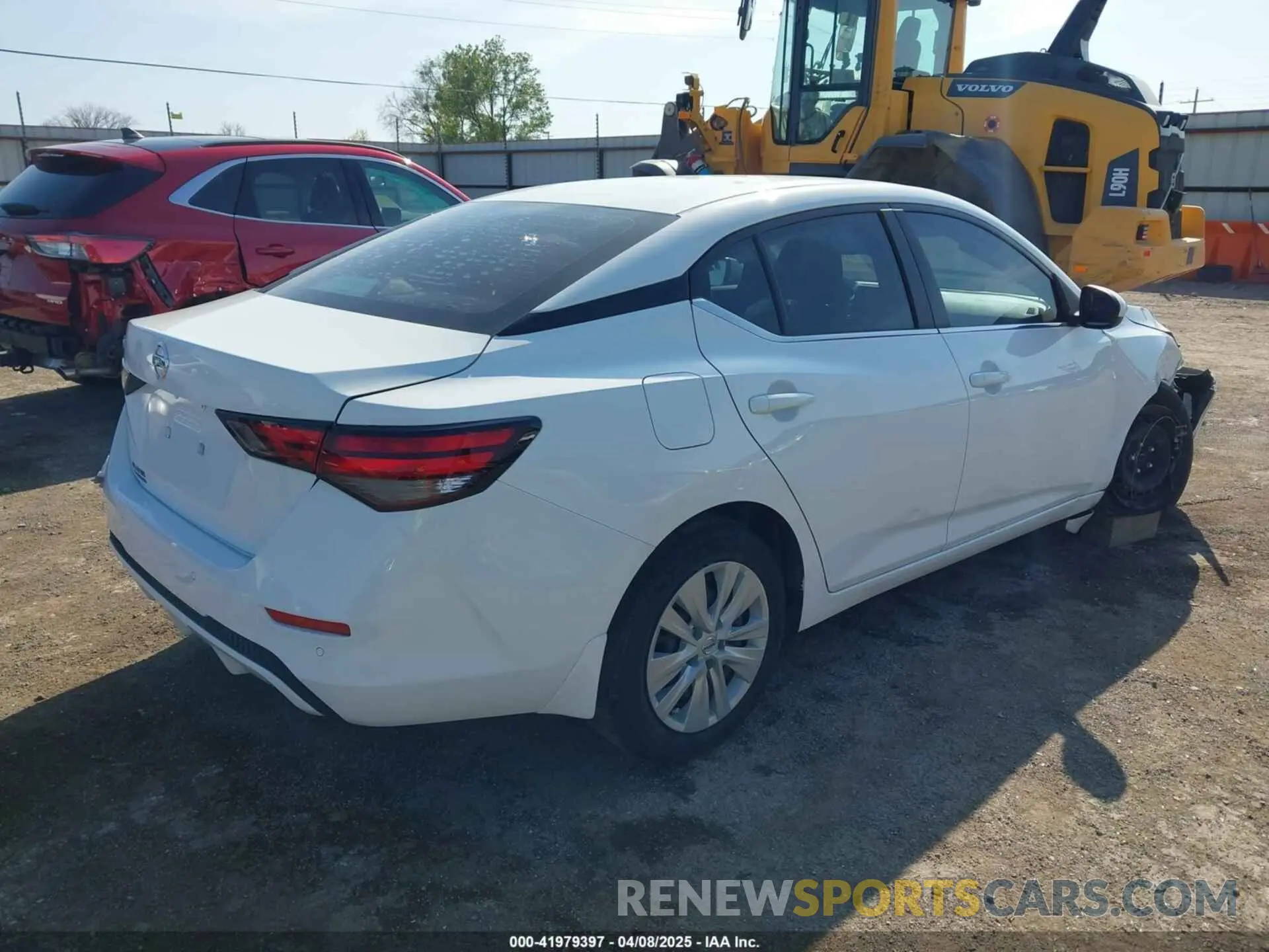 4 fotografías del automóvil dañado 3N1AB8BV1NY219507 NISSAN SENTRA 2022