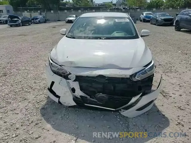 13 fotografías del automóvil dañado 3N1AB8BV1NY241250 NISSAN SENTRA 2022