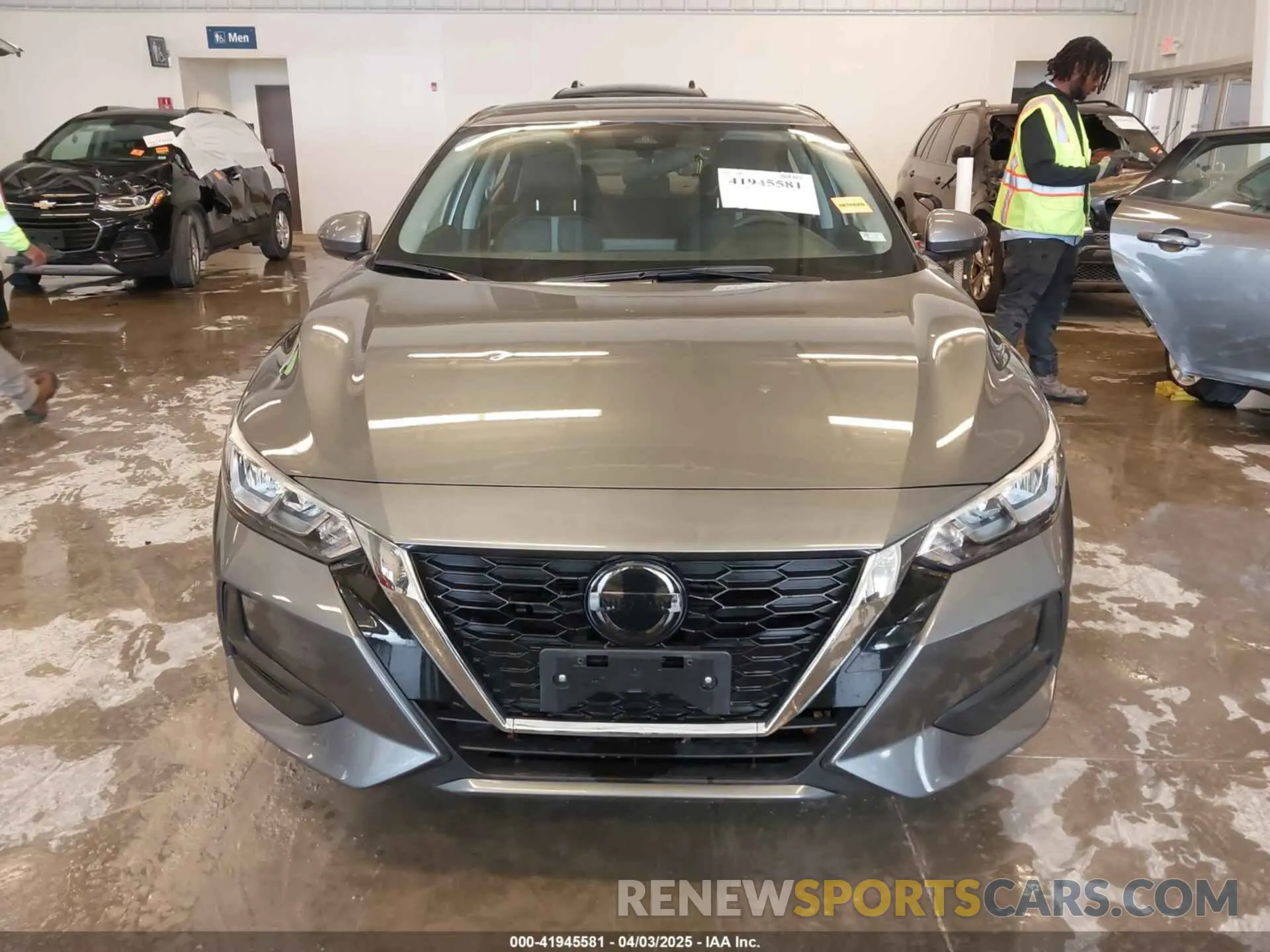 13 fotografías del automóvil dañado 3N1AB8BV1NY282039 NISSAN SENTRA 2022
