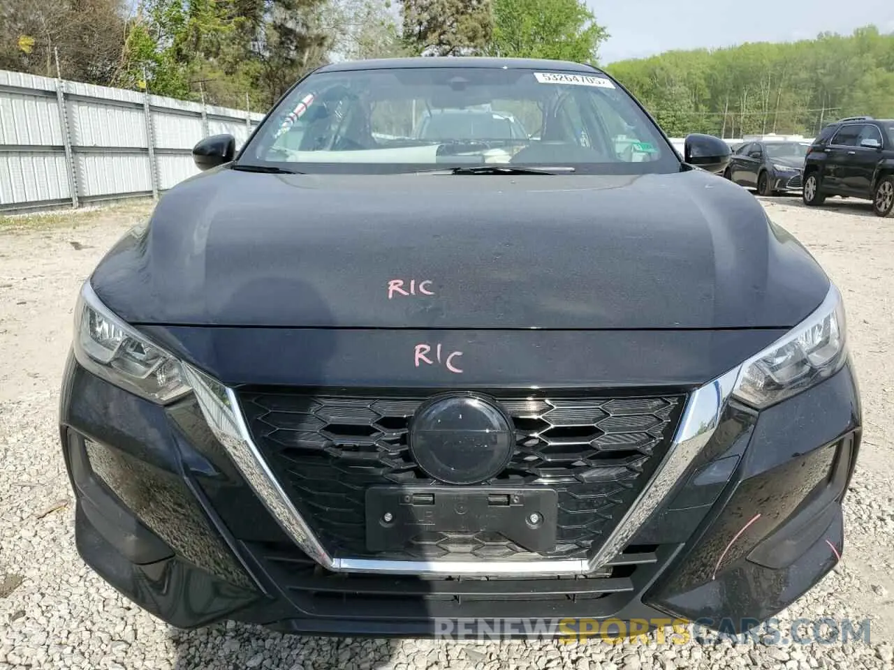 5 fotografías del automóvil dañado 3N1AB8BV2NY204871 NISSAN SENTRA 2022