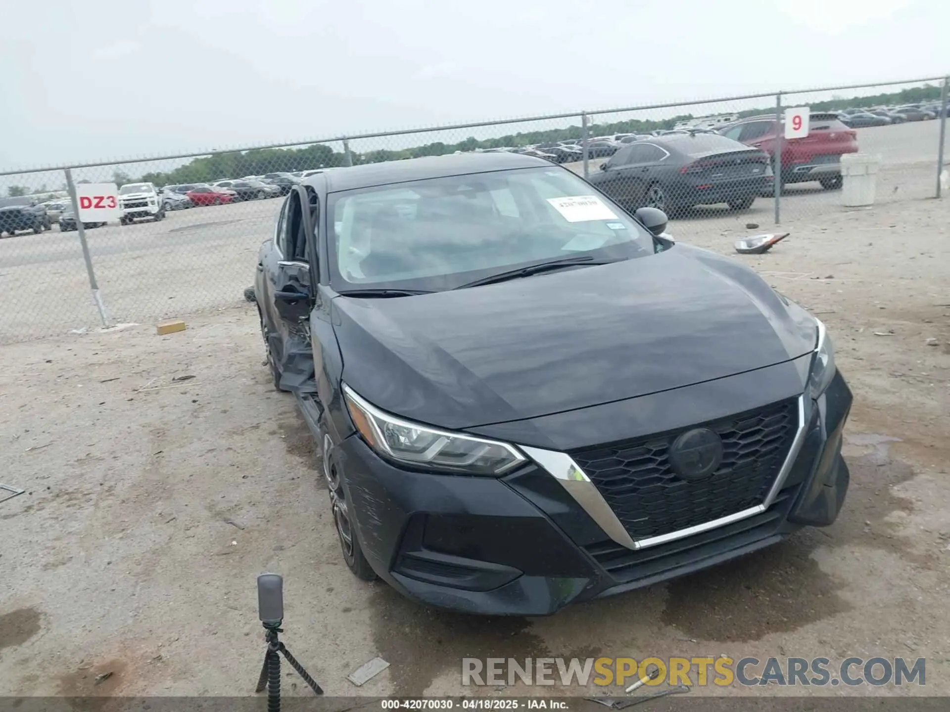 1 fotografías del automóvil dañado 3N1AB8BV2NY228510 NISSAN SENTRA 2022