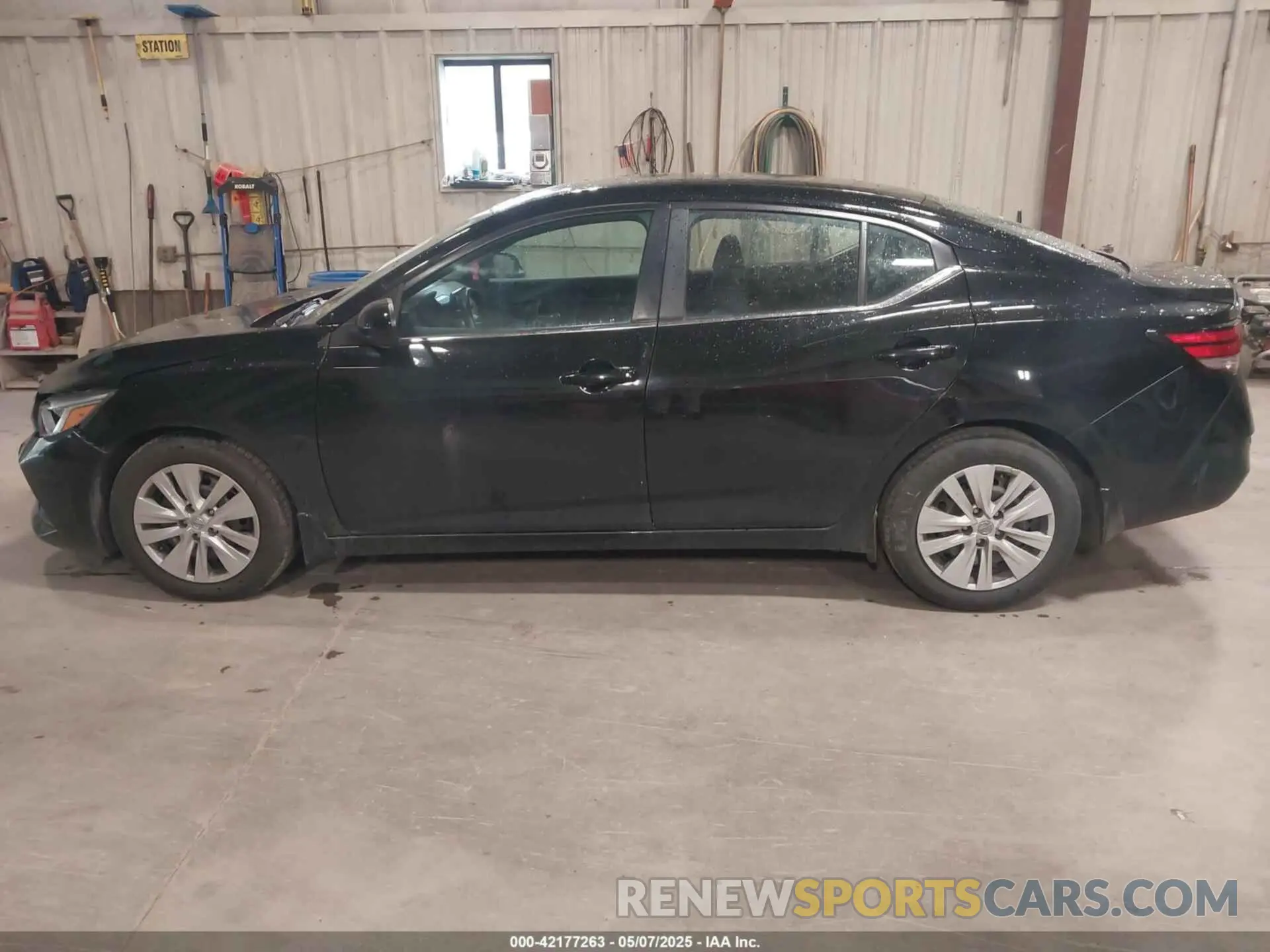 14 fotografías del automóvil dañado 3N1AB8BV2NY278405 NISSAN SENTRA 2022