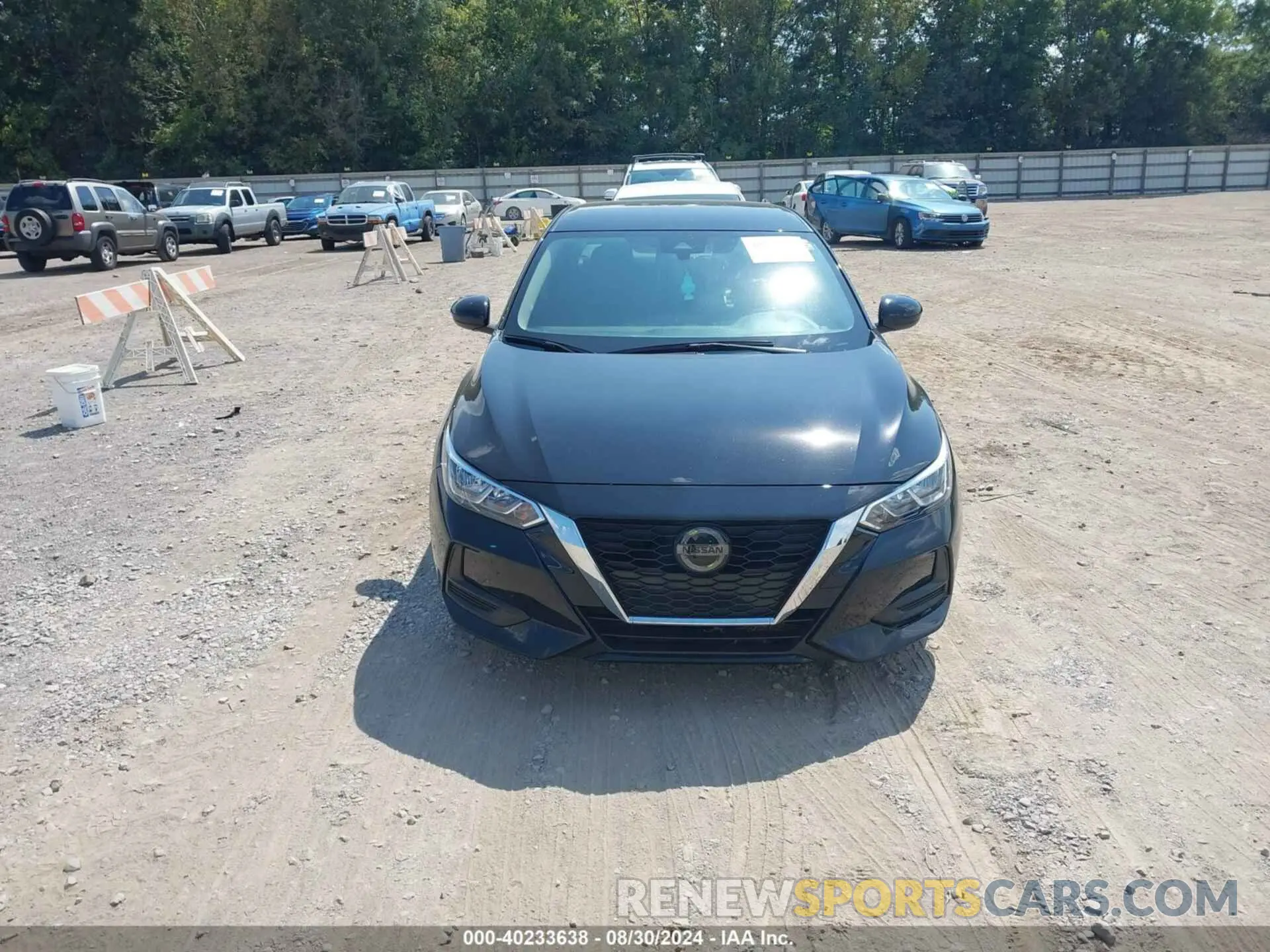 12 fotografías del automóvil dañado 3N1AB8BV3NY280535 NISSAN SENTRA 2022