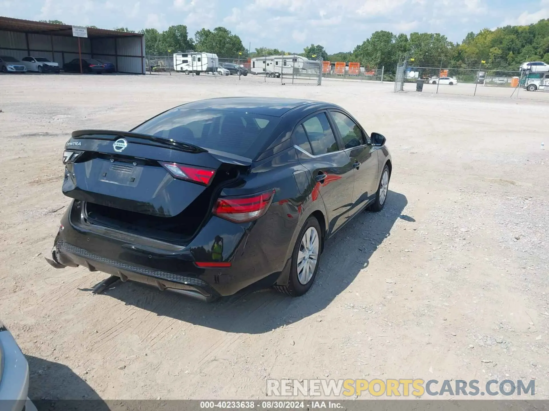 4 fotografías del automóvil dañado 3N1AB8BV3NY280535 NISSAN SENTRA 2022