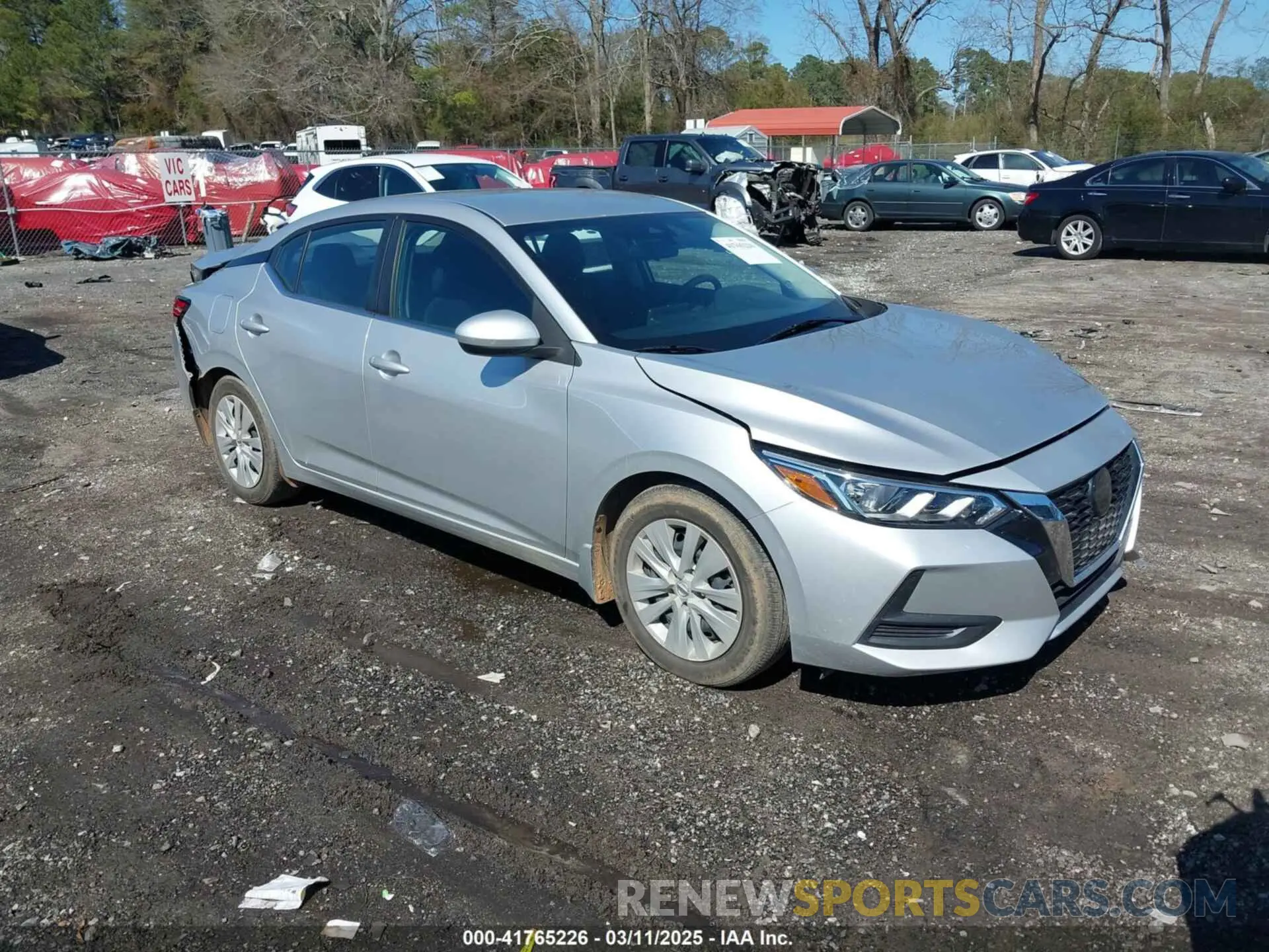 1 fotografías del automóvil dañado 3N1AB8BV3NY282348 NISSAN SENTRA 2022